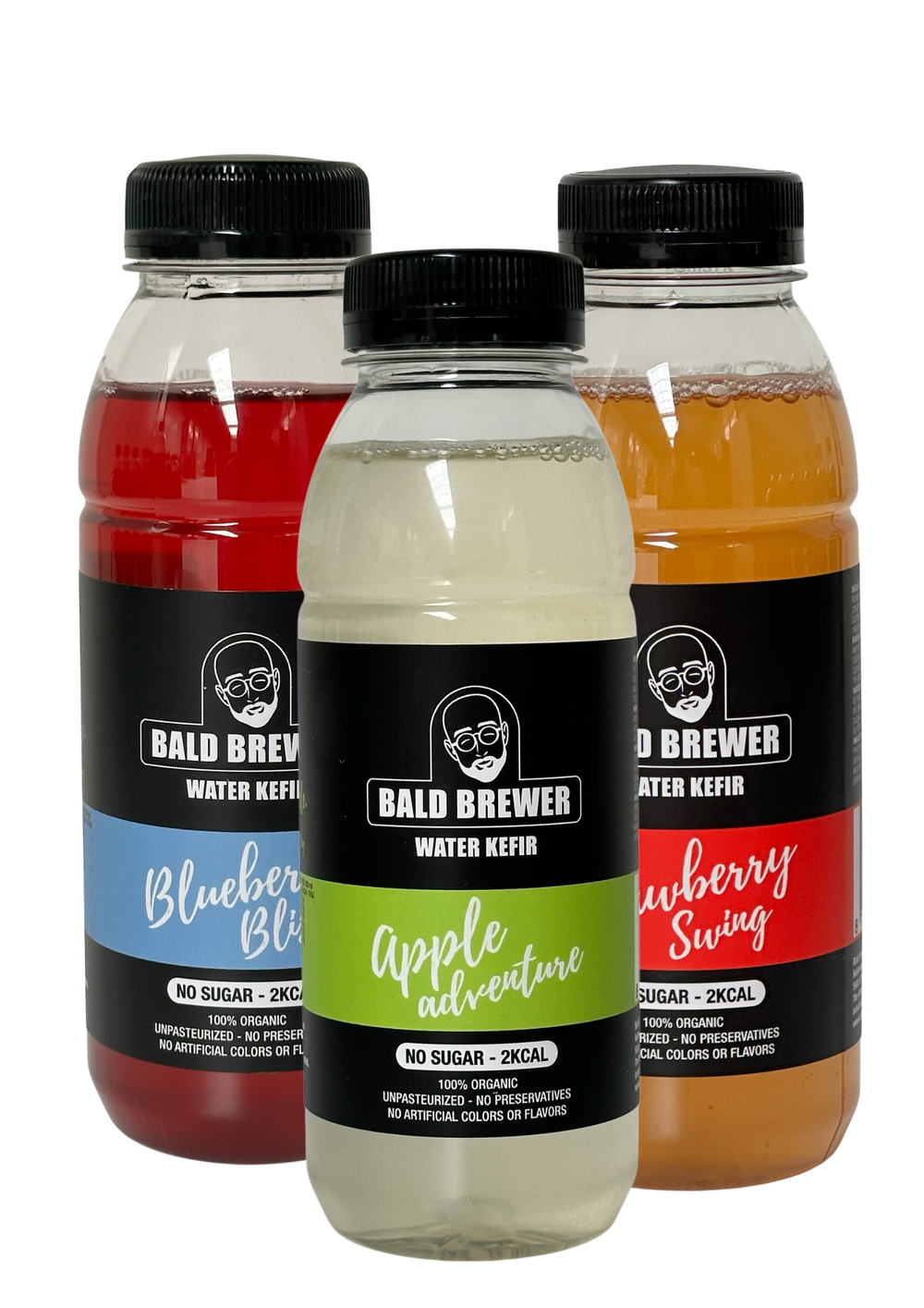 Mixed Pack: Proef alle drie de smaken! 🍓🍏🫐 - 12 Pack